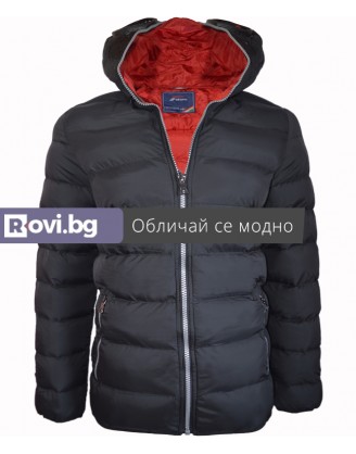 Мъжко Зимно Яке – “Трей” черно